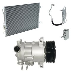2020 Dodge Journey Crossroad 2.4L Compressor and Condenser Kit (KT EG66A)