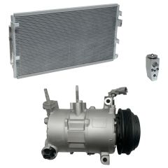 2016 Ford Mustang EcoBoost 2.3L Compressor and Condenser Kit (KT EG70A)
