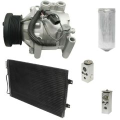 1999 Dodge Ram 1500 Van Base 5.2L Compressor and Condenser Kit (KT EG74A)