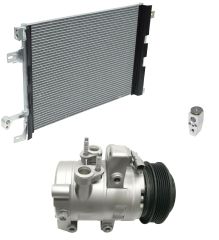 2012 Ford Mustang GT 5.0L Compressor and Condenser Kit (KT EH85A)
