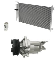 2009 Nissan Versa S 1.8L Compressor and Condenser Kit (KT EH87A)