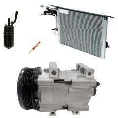 1996 Ford Contour GL 2.0L Compressor and Condenser Kit (KT EH95A-N)