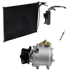 2003 Ford Econoline Base 5.4L Compressor and Condenser Kit (KT EI01A-N)