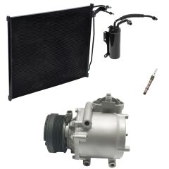 2003 Ford Econoline Base 5.4L Compressor and Condenser Kit (KT EI01A)