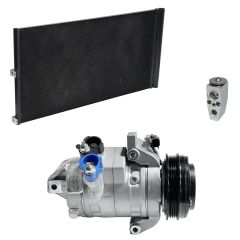 2017 Ford Expedition Limited 3.5L Compressor and Condenser Kit (KT EI02A-N)