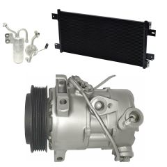 2008 Jeep Compass Limited 2.4L Compressor and Condenser Kit (KT EI07A)