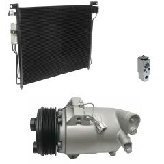 2009 Nissan Pathfinder S 4.0L Compressor and Condenser Kit (KT EI23A)