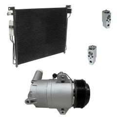 2009 Nissan Pathfinder S 4.0L Compressor and Condenser Kit (KT EI27A-N)