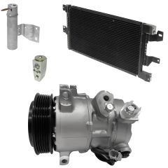 2012 Jeep Compass Limited 2.4L Compressor and Condenser Kit (KT EI37B-N)