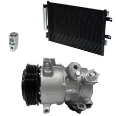 2011 Dodge Caliber SE 2.4L Compressor and Condenser Kit (KT EI39A-N)