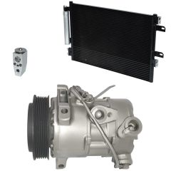 2011 Dodge Caliber SE 2.4L Compressor and Condenser Kit (KT EI39A)