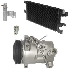 2015 Jeep Compass North 2.4L Compressor and Condenser Kit (KT EI47A)