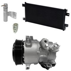 2015 Jeep Compass Limited 2.4L Compressor and Condenser Kit (KT EI47B-N)