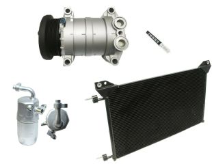 2002 GMC Sierra 3500 Base 6.6L Compressor and Condenser Kit (KT EI51A-N)