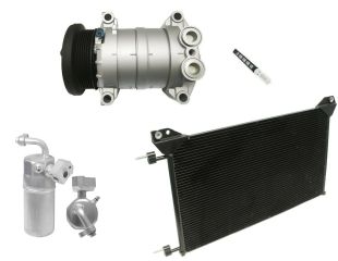 2002 GMC Sierra 3500 Base 6.6L Compressor and Condenser Kit (KT EI52A)