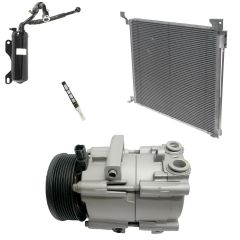 2009 Ford E-450 Super Duty Base 6.0L Compressor and Condenser Kit (KT EI53A)