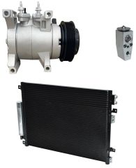 2012 Dodge Challenger SXT 3.6L Compressor and Condenser Kit (KT EI55A-N)