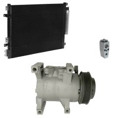 2012 Dodge Challenger SXT 3.6L Compressor and Condenser Kit (KT EI55A)