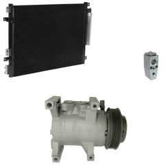 2014 Dodge Challenger SXT 3.6L Compressor and Condenser Kit (KT EI57A)
