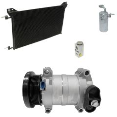 2004 Hummer H1 Base 6.5L Compressor and Condenser Kit (KT EI76A-N)