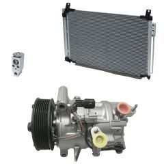 2018 Infiniti Q50 Luxury 3.7L Compressor and Condenser Kit (KT EI77A)