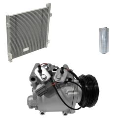 1999 Honda Civic LX 1.6L Compressor and Condenser Kit (KT EI90A-N)