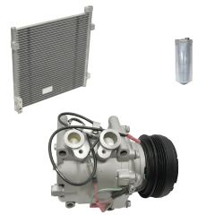 1999 Honda Civic LX 1.6L Compressor and Condenser Kit (KT EI90A)