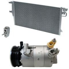 2017 Ford Focus RS 2.3L Compressor and Condenser Kit (KT EI93A-N)