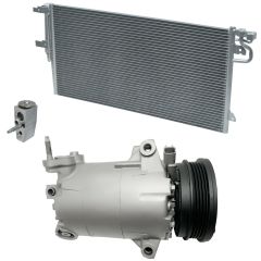2018 Ford Focus RS 2.3L Compressor and Condenser Kit (KT EI93A)