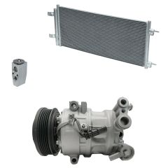 2018 Chevrolet Cruze LS 1.4L Compressor and Condenser Kit (KT EI98A-N)