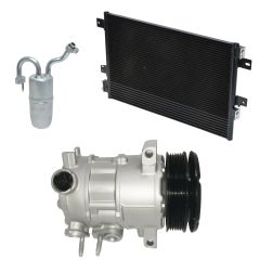 2009 Dodge Avenger SXT 2.4L Compressor and Condenser Kit (KT F002A-N)
