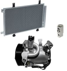 2009 Suzuki SX4 Base 2.0L Compressor and Condenser Kit (KT F003A-N)