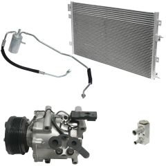 2001 Dodge Stratus SE 2.7L Compressor and Condenser Kit (KT F023A-N)