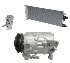 2019 Chevrolet Silverado 1500 LD Custom 5.3L Compressor and Condenser Kit (KT F034A)