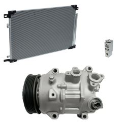 2018 Toyota Camry SE 2.5L Compressor and Condenser Kit (KT F036A)