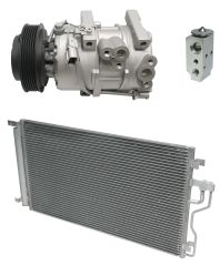 2011 Kia Sportage EX 2.4L Compressor and Condenser Kit (KT FC42B)