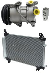 2017 Toyota Yaris Core 1.5L Compressor and Condenser Kit (KT FC55A)