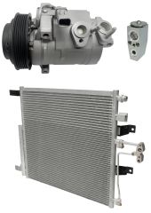 2019 Ram 1500 Classic Tradesman 3.0L Compressor and Condenser Kit (KT FC64A)
