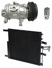 2011 Ram 1500 Outdoorsman 4.7L Compressor and Condenser Kit (KT FC66A)
