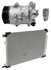 2022 Toyota Camry SE Nightshade 2.5L Compressor and Condenser Kit (KT FC67A-N)