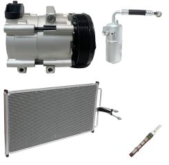 2004 Ford F-150 XLT 4.6L Compressor and Condenser Kit (KT FC70A-N)