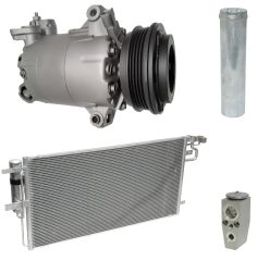 2017 Ford Focus RS 2.3L Compressor and Condenser Kit (KT FD12A)