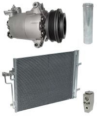 2017 Ford Focus ST 2.0L Compressor and Condenser Kit (KT FD12B)