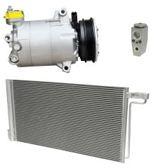 2018 Ford Focus Titanium 2.0L Compressor and Condenser Kit (KT FD13A-N)