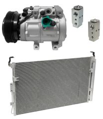 2007 Kia Sedona EX 3.8L Compressor and Condenser Kit (KT FD35A-N)
