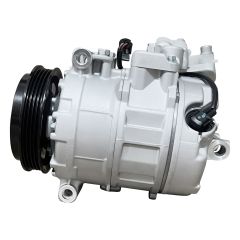 2009 BMW 550i Base 4.8L A/C Compressor and Clutch (IH358)