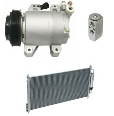 2003 Nissan Altima Base 2.5L Compressor and Condenser Kit (KT A047A)