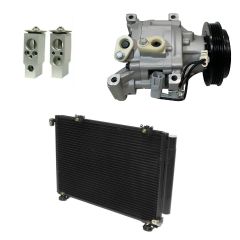 2002 Toyota Echo Base 1.5L Compressor and Condenser Kit (KT A063A-N)