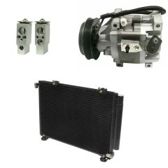 2002 Toyota Echo Base 1.5L Compressor and Condenser Kit (KT A063A)