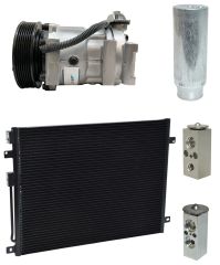 2002 Dodge Durango SLT Plus 5.9L Compressor and Condenser Kit (KT AA86A-N)